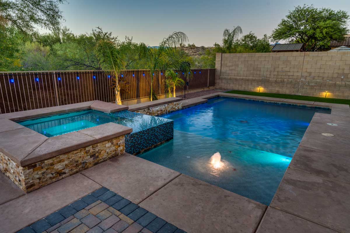 Pool Design Gallery - Tucson Pool Builder | 1st Choice Pools Building ...