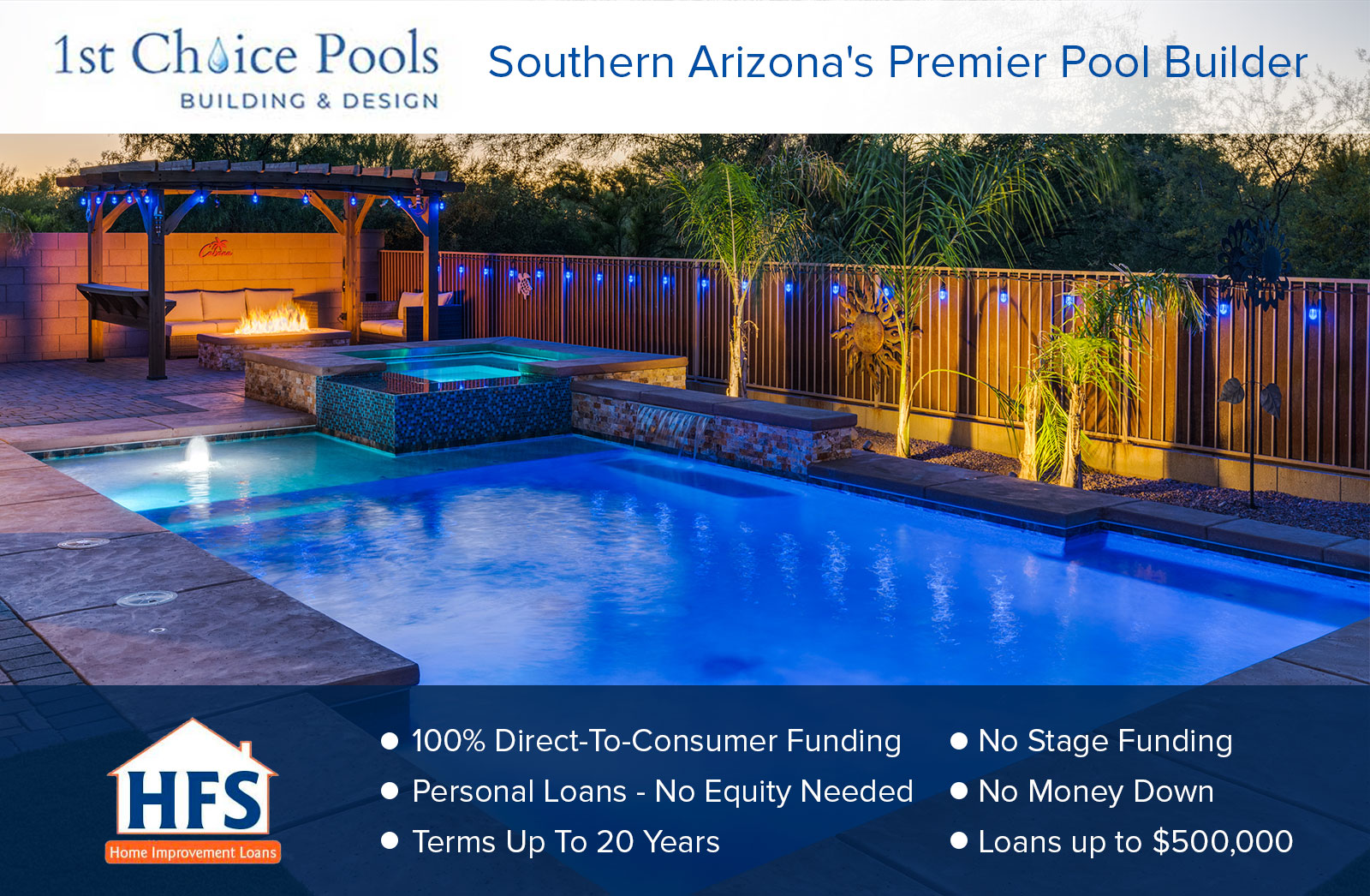 1st Choice Pools - HFS Financing Available